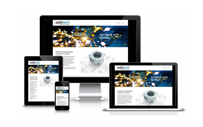 Webfotografik Portfolio - Palotech - Website