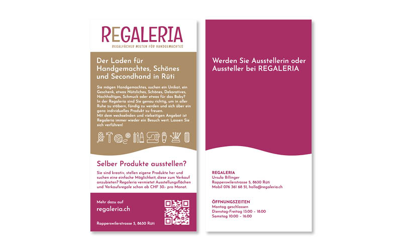 Webfotografik Portfolio | Regaleria - Flyer